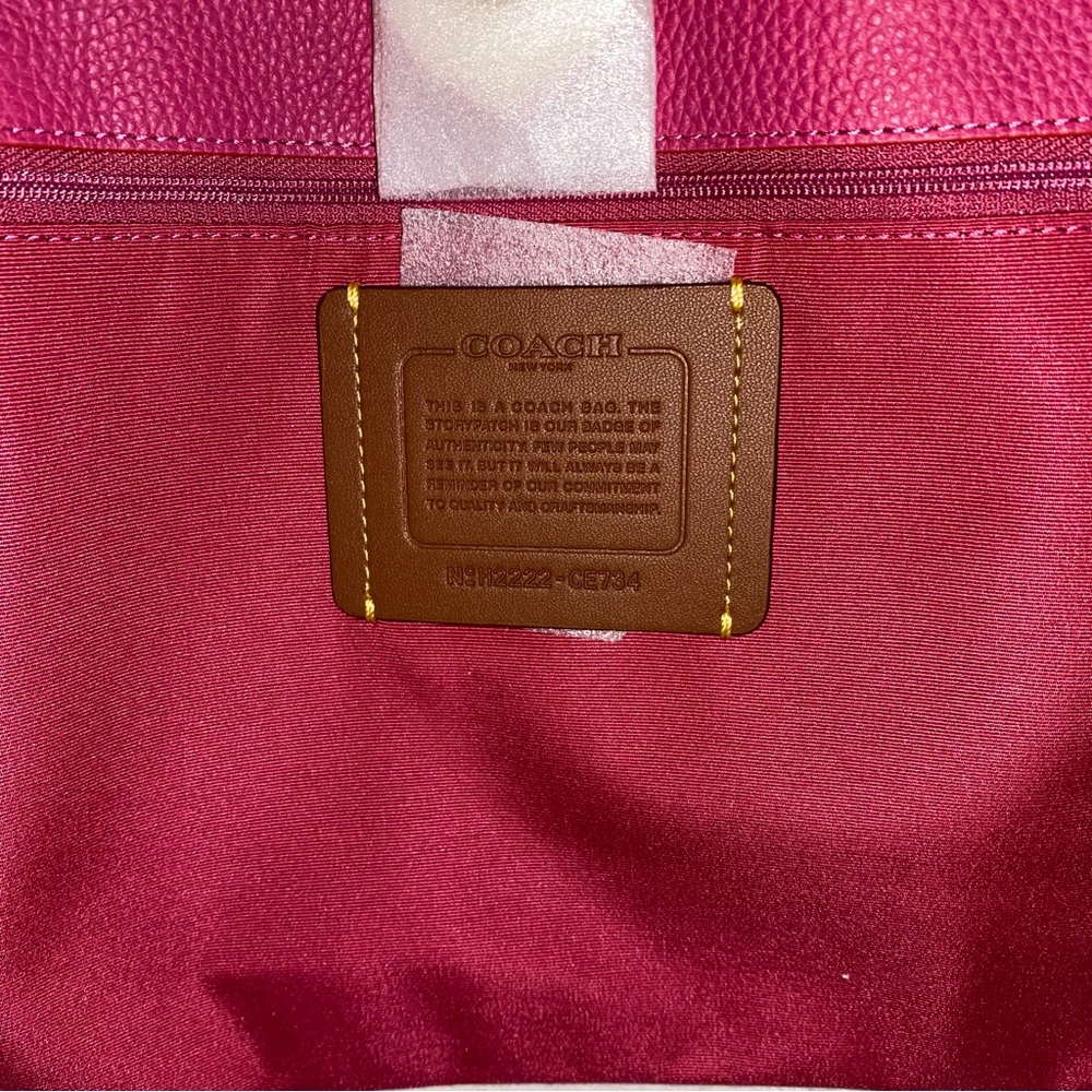 Coach Kia Tote In Colorblock New - Picture 7 of 10